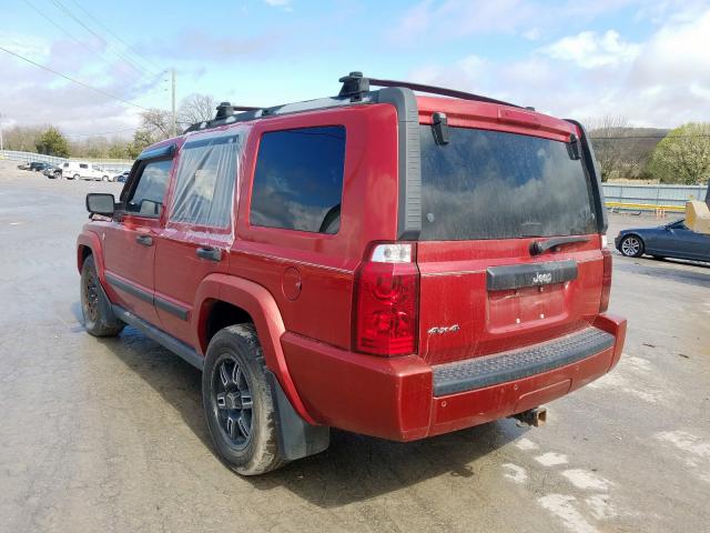 1J8HG48N06C202939 - 2006 JEEP COMMANDER  ფოტო 3