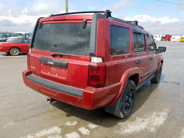 1J8HG48N06C202939 - 2006 JEEP COMMANDER  ფოტო 4