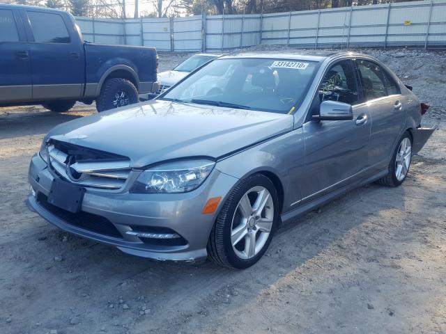 WDDGF8BB4BR178637 - 2011 MERCEDES-BENZ C 300 4MATIC  photo 2