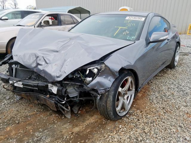 KMHHU6KH9AU020198 - 2010 HYUNDAI GENESIS COUPE 3.8L  photo 2