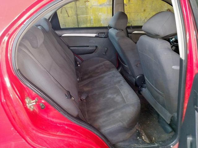 KL1TD56607B158208 - 2007 CHEVROLET AVEO BASE  photo 6