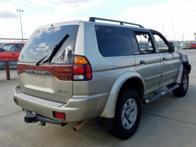 JA4MT31R72P013890 - 2002 MITSUBISHI MONTERO SPORT XLS  photo 4