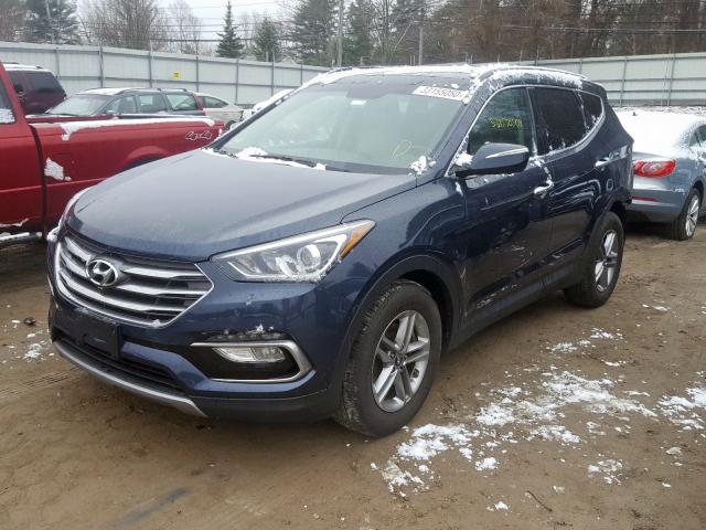 5XYZUDLB9HG473112 - 2017 HYUNDAI SANTA FE SPORT  photo 2