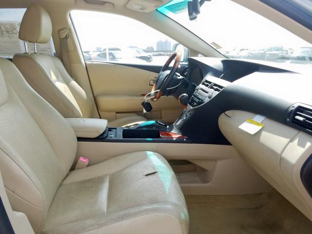 JTJZB1BA8A2004152 - 2010 LEXUS RX 450  photo 5