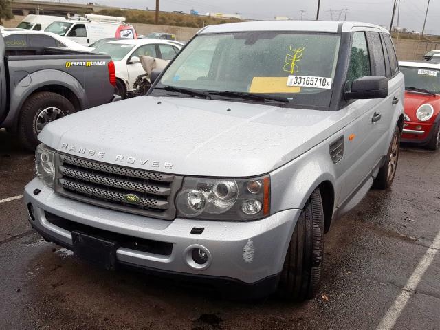 SALSK25458A135175 - 2008 LAND ROVER RANGE ROVER SPORT HSE  photo 2