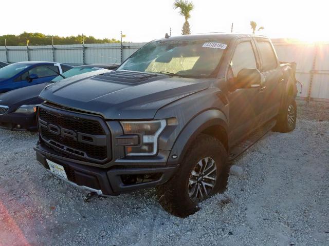 1FTFW1RG0KFC08104 - 2019 FORD F150 RAPTOR  photo 2