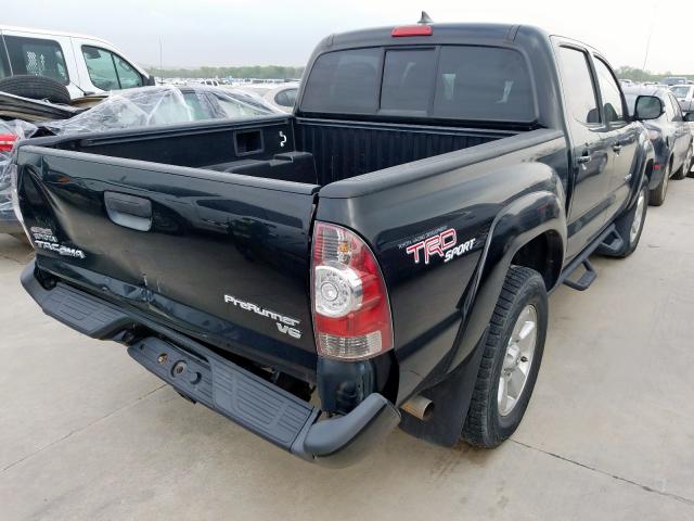 5TFJU4GN1CX017483 - 2012 TOYOTA TACOMA DOUBLE CAB PRERUNNER  photo 4