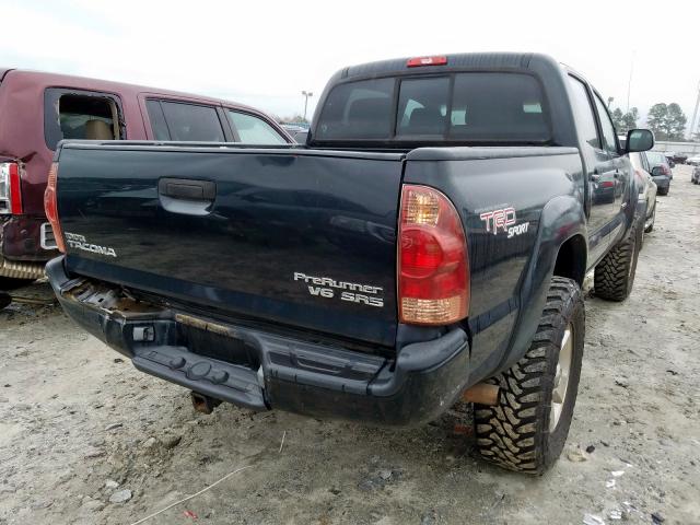 5TEJU62N27Z322265 - 2007 TOYOTA TACOMA DOUBLE CAB PRERUNNER  photo 4