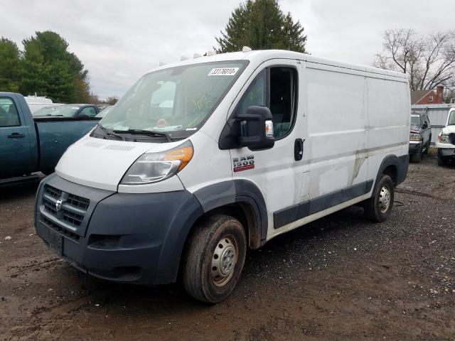 3C6TRVAG8GE105146 - 2016 RAM PROMASTER 1500 1500 STANDARD  photo 2