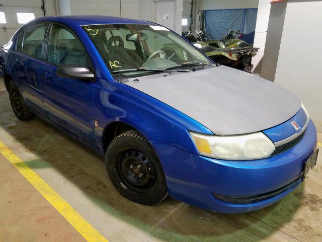 1G8AJ52F93Z170478 - 2003 SATURN ION LEVEL 2  photo 1