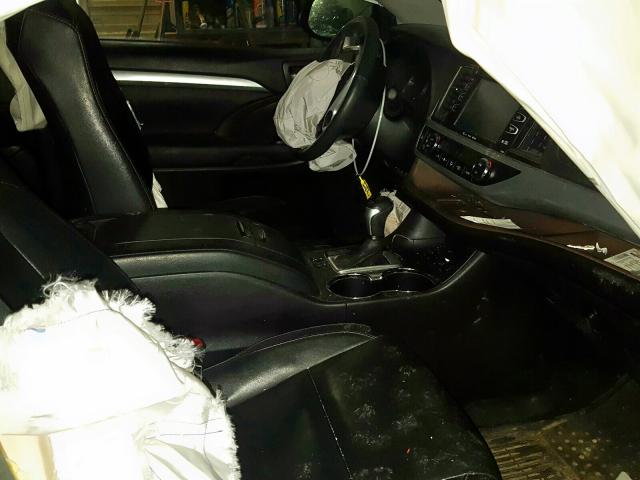 5TDJKRFH4GS317156 - 2016 TOYOTA HIGHLANDER XLE  ფოტო 5