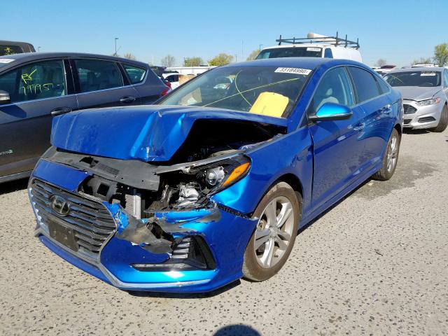 5NPE34AF5JH660434 - 2018 HYUNDAI SONATA SPORT  foto 2