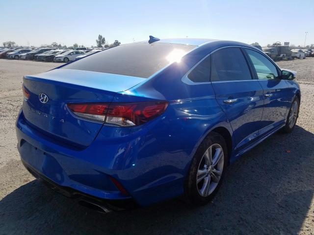 5NPE34AF5JH660434 - 2018 HYUNDAI SONATA SPORT  foto 4