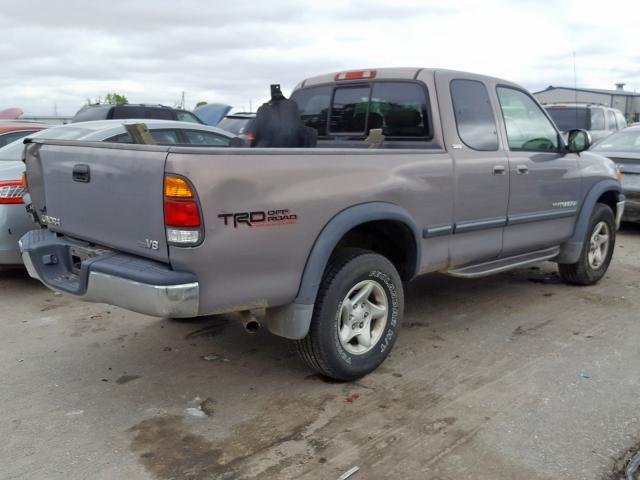 5TBRT34192S290931 - 2002 TOYOTA TUNDRA ACCESS CAB  photo 4