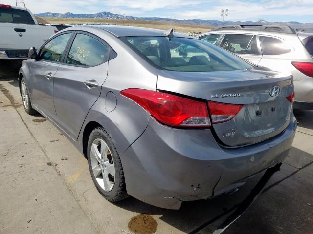 KMHDH4AE5CU390825 - 2012 HYUNDAI ELANTRA GLS  photo 3