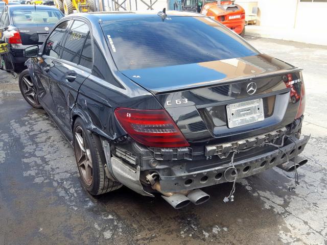 WDDGF7HB5DA844634 - 2013 MERCEDES-BENZ C 63 AMG  photo 3