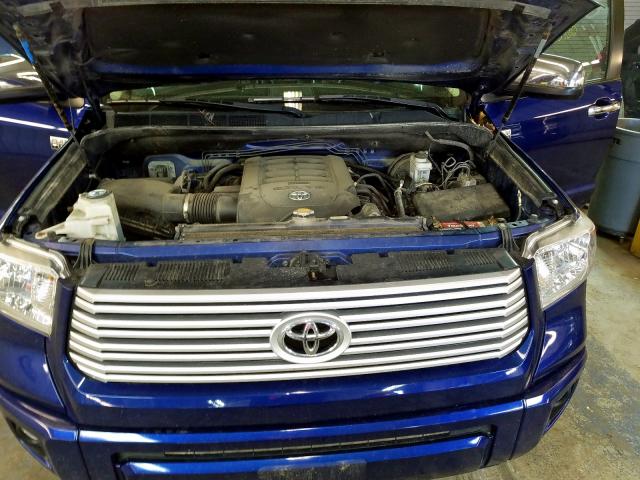 5TFAW5F19EX350709 - 2014 TOYOTA TUNDRA CREWMAX PLATINUM  foto 7