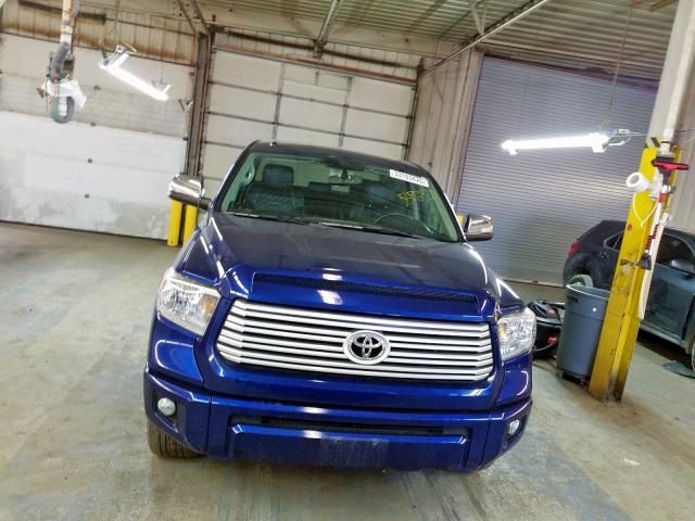 5TFAW5F19EX350709 - 2014 TOYOTA TUNDRA CREWMAX PLATINUM  foto 9