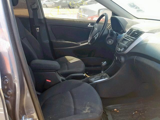 KMHCU5AE1GU286772 - 2016 HYUNDAI ACCENT SPORT  photo 5