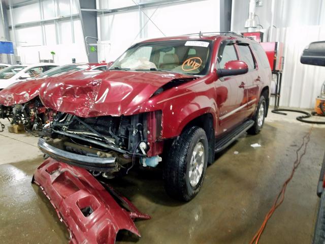 1GNUKBE05AR258857 - 2010 CHEVROLET TAHOE K1500 LT  photo 2