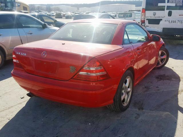 WDBKK65F02F246581 - 2002 MERCEDES-BENZ SLK 320  photo 4