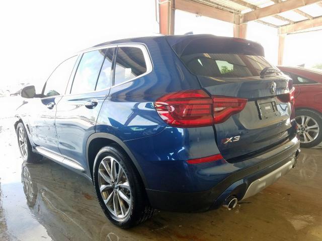 5UXTR7C56KLE96248 - 2019 BMW X3 SDRIVE30I  photo 3