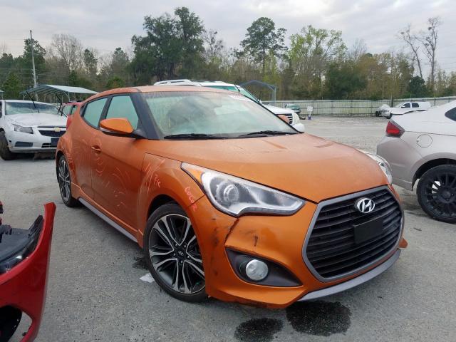 KMHTC6AE6GU274612 - 2016 HYUNDAI VELOSTER TURBO  photo 1