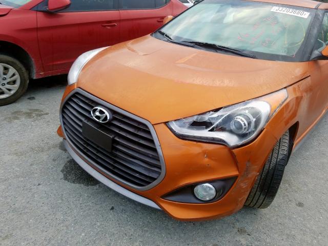 KMHTC6AE6GU274612 - 2016 HYUNDAI VELOSTER TURBO  photo 9