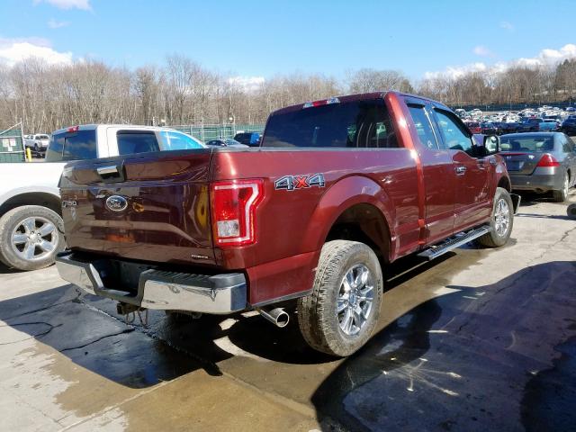 1FTFX1EF1GFA06938 - 2016 FORD F150 SUPER CAB  photo 4