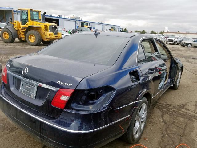 WDDHF8HB9BA347562 - 2011 MERCEDES-BENZ E 350 4MATIC  photo 4