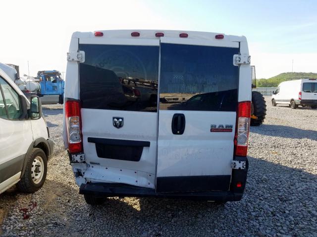 3C6TRVAG0HE517174 - 2017 RAM PROMASTER 1500 1500 STANDARD  photo 9