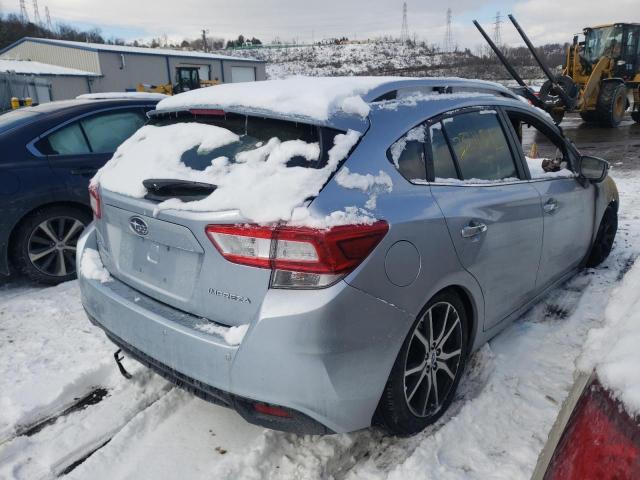 4S3GTAT68K3761498 - 2019 SUBARU IMPREZA LIMITED SILVER photo 4