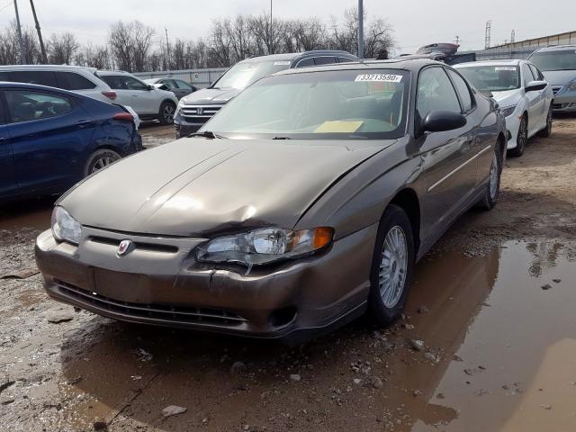 2G1WW12E029200949 - 2002 CHEVROLET MONTE CARLO LS  照片 2