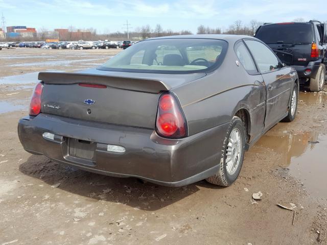 2G1WW12E029200949 - 2002 CHEVROLET MONTE CARLO LS  照片 4