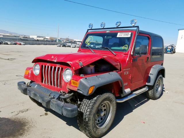 1J4FA39S92P726490 - 2002 JEEP WRANGLER / TJ X  photo 2