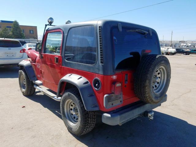 1J4FA39S92P726490 - 2002 JEEP WRANGLER / TJ X  photo 3