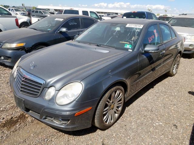 WDBUF87X58B282202 - 2008 MERCEDES-BENZ E 350 4MATIC  photo 2