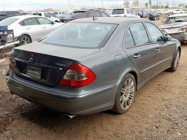 WDBUF87X58B282202 - 2008 MERCEDES-BENZ E 350 4MATIC  photo 4