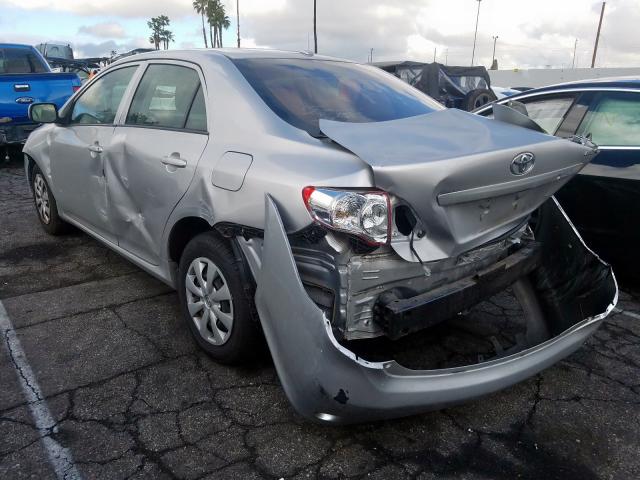 1NXBU40E19Z157201 - 2009 TOYOTA COROLLA BASE  photo 3