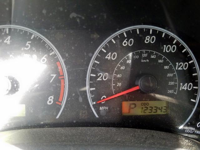 1NXBU40E19Z157201 - 2009 TOYOTA COROLLA BASE  照片 8