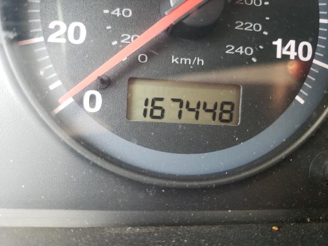 1HGEM22184L066426 - 2004 HONDA CIVIC DX VP RED photo 8