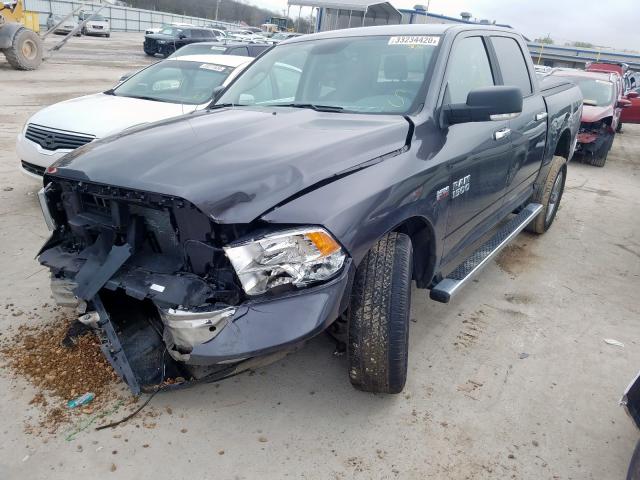 1C6RR7LT7JS352906 - 2018 RAM 1500 SLT  photo 2