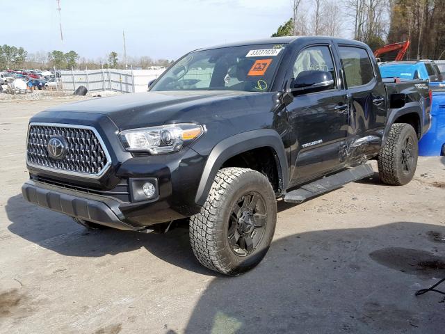 5TFAZ5CN4JX059320 - 2018 TOYOTA TACOMA DOUBLE CAB  photo 2