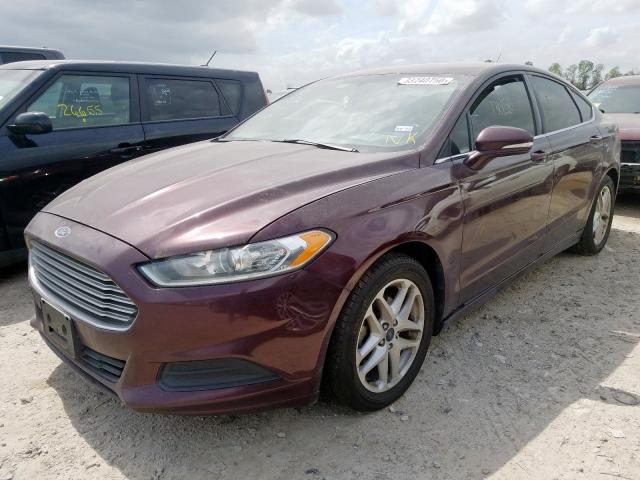 3FA6P0H73DR385167 - 2013 FORD FUSION SE  photo 2