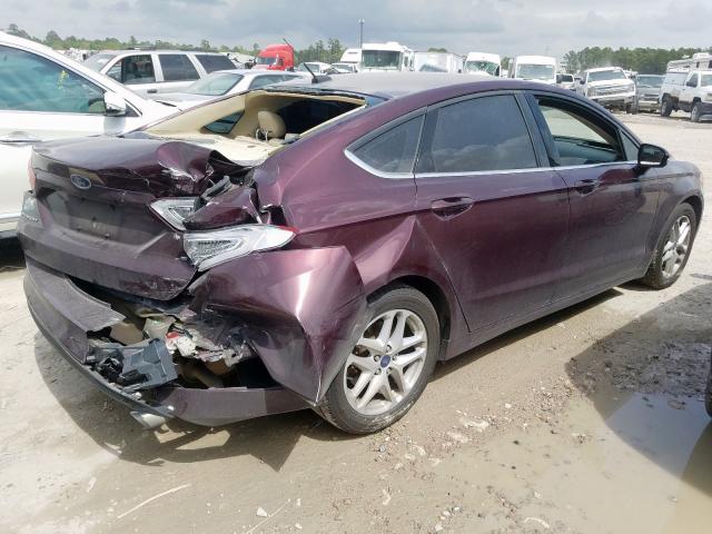 3FA6P0H73DR385167 - 2013 FORD FUSION SE  photo 4