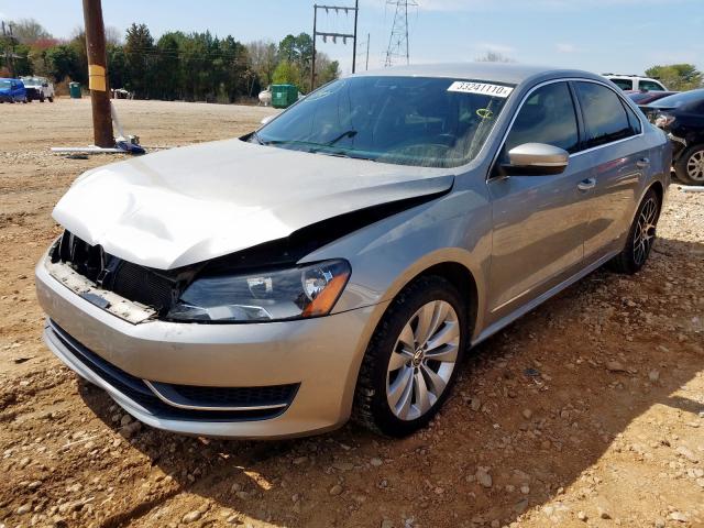 1VWBP7A32EC002079 - 2014 VOLKSWAGEN PASSAT SE  photo 2