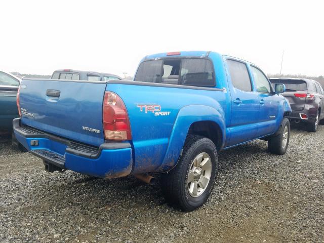 3TMJU62N55M003646 - 2005 TOYOTA TACOMA DOUBLE CAB PRERUNNER  photo 4