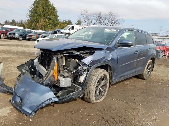 5TDJKRFH8GS340293 - 2016 TOYOTA HIGHLANDER XLE  ფოტო 2