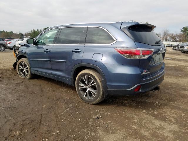 5TDJKRFH8GS340293 - 2016 TOYOTA HIGHLANDER XLE  ფოტო 3
