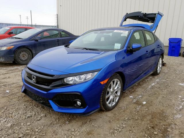 SHHFK7H4XKU301026 - 2019 HONDA CIVIC SPORT  фото 2